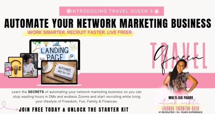Preview of Travel Queen Automation University on Skool